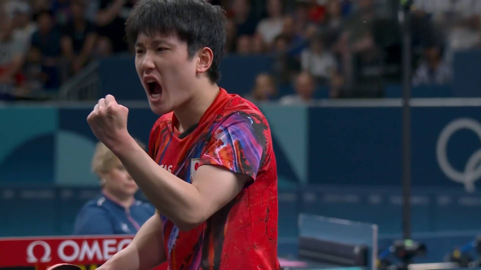 韩国乒乓球队绝杀奥地利乒乓球队，张本智和统治全场的简单介绍