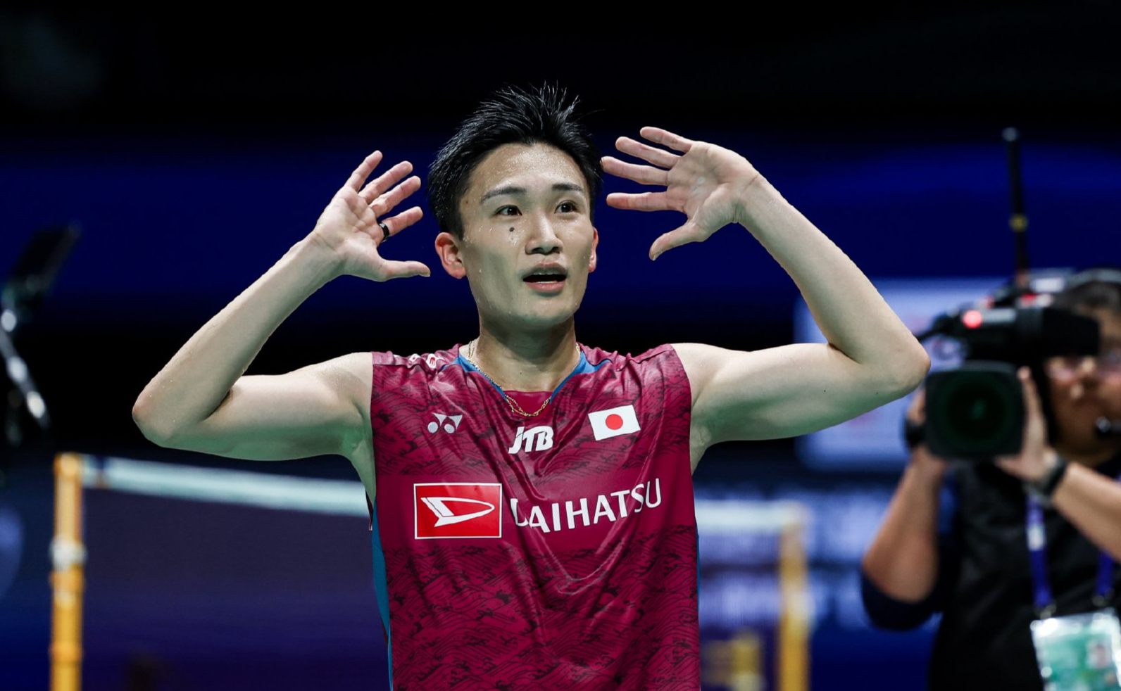 关于法国羽毛球队力克日本羽毛球队，桃田贤斗送出助攻的信息